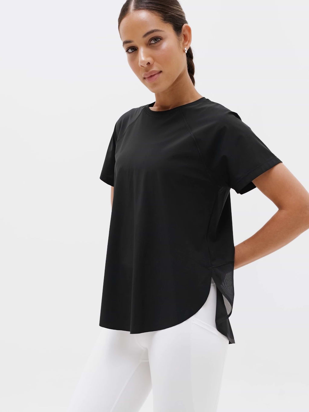 Ultimate Mesh Tee - Black