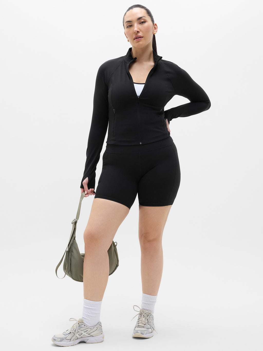 Salutation Crop Jacket - Black