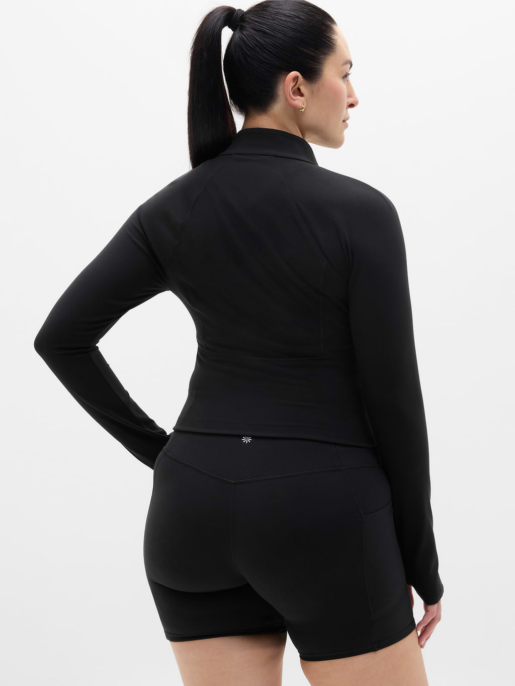 Salutation Crop Jacket - Black