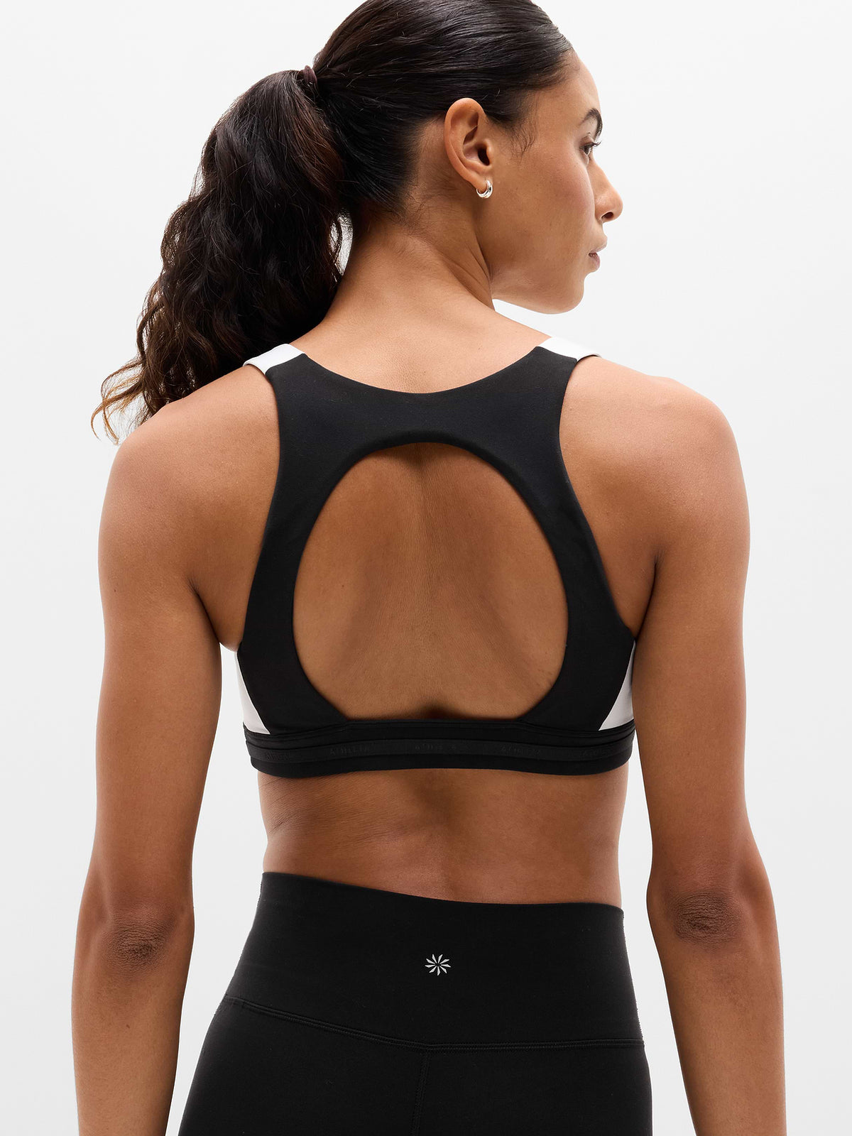 High Tone Sports Bra A-C - Black/Bright White