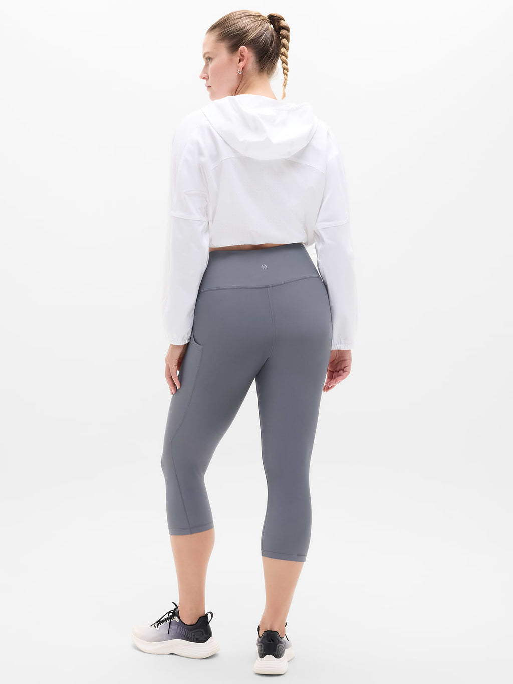 Interval Stash High Rise 7/8 Legging - Slate