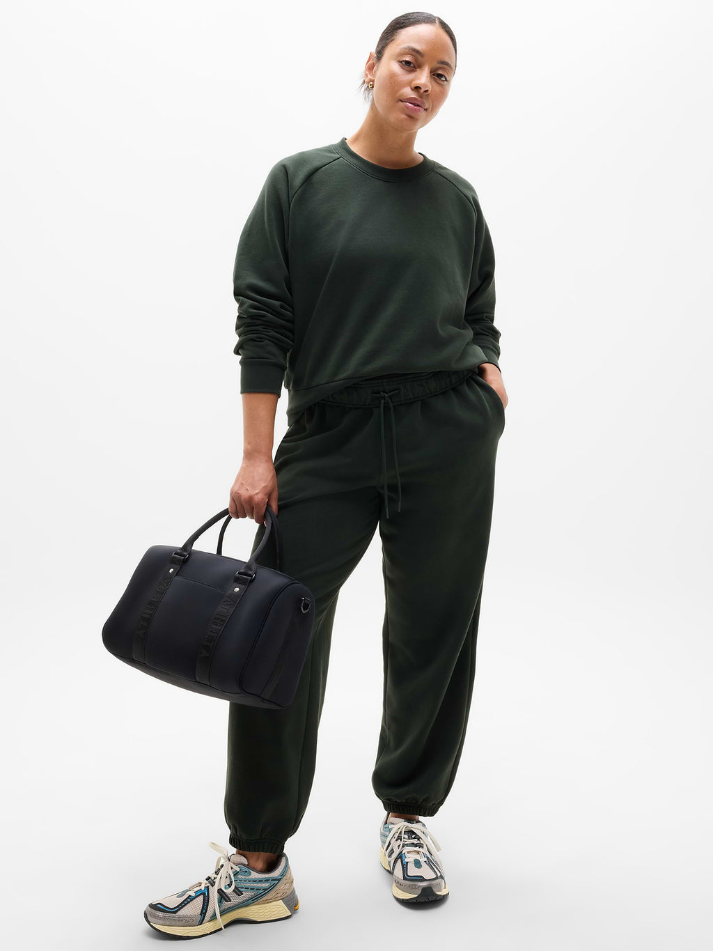 Forever Fleece Relaxed Crew Sweatshirt - Elm