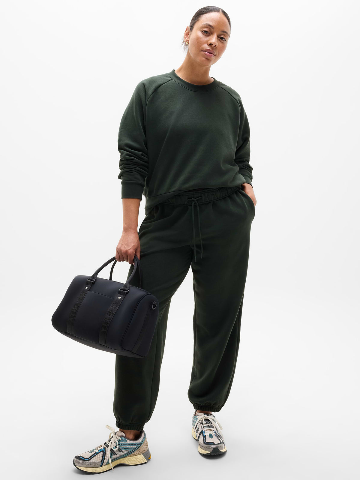 Forever Fleece Relaxed Crew Sweatshirt - Elm