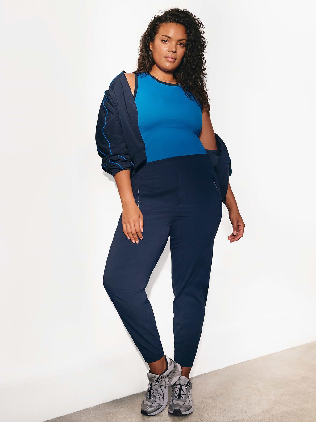 Trekkie North High Rise Jogger - Navy