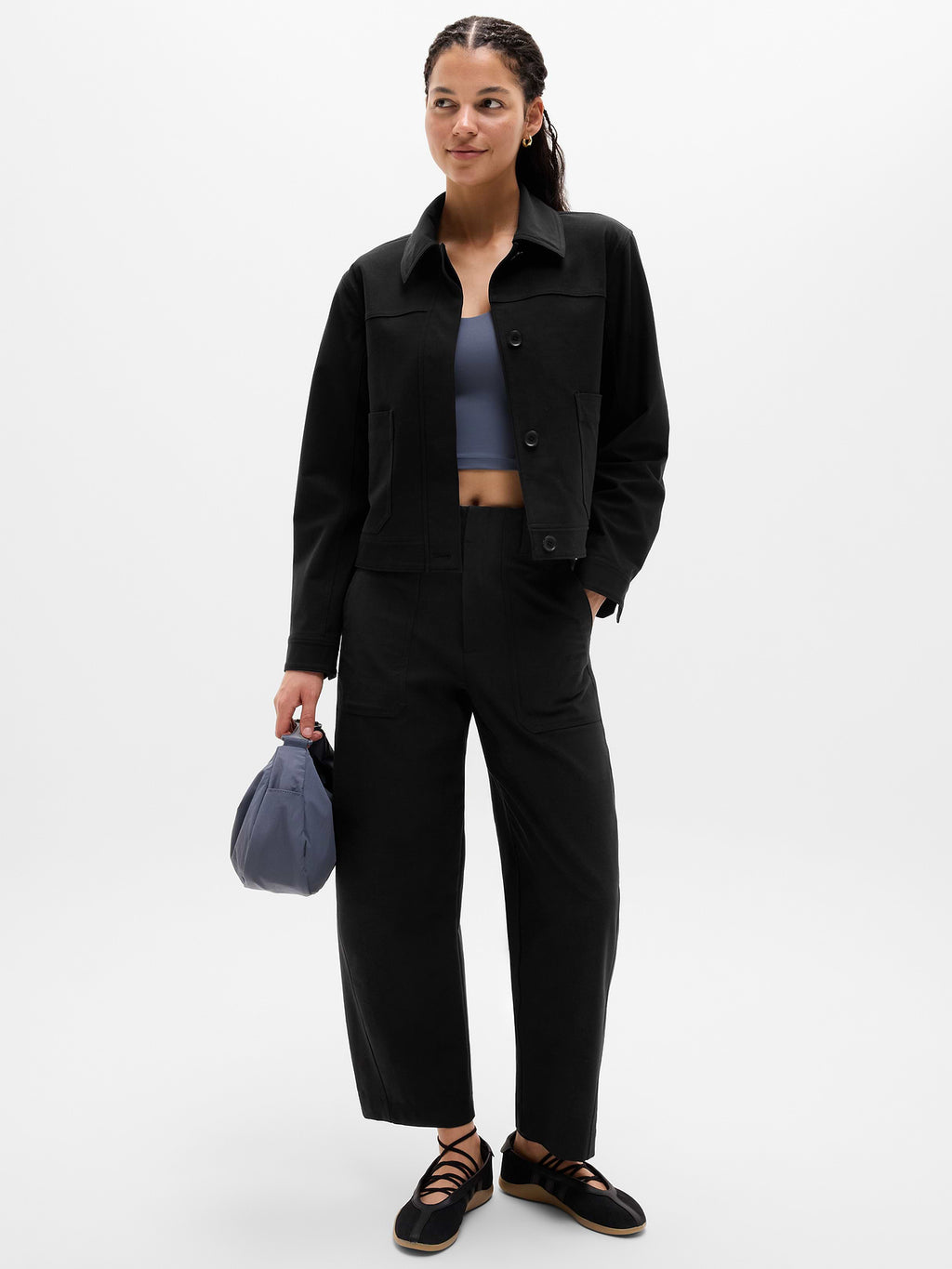 Skyline Chore Jacket - Black