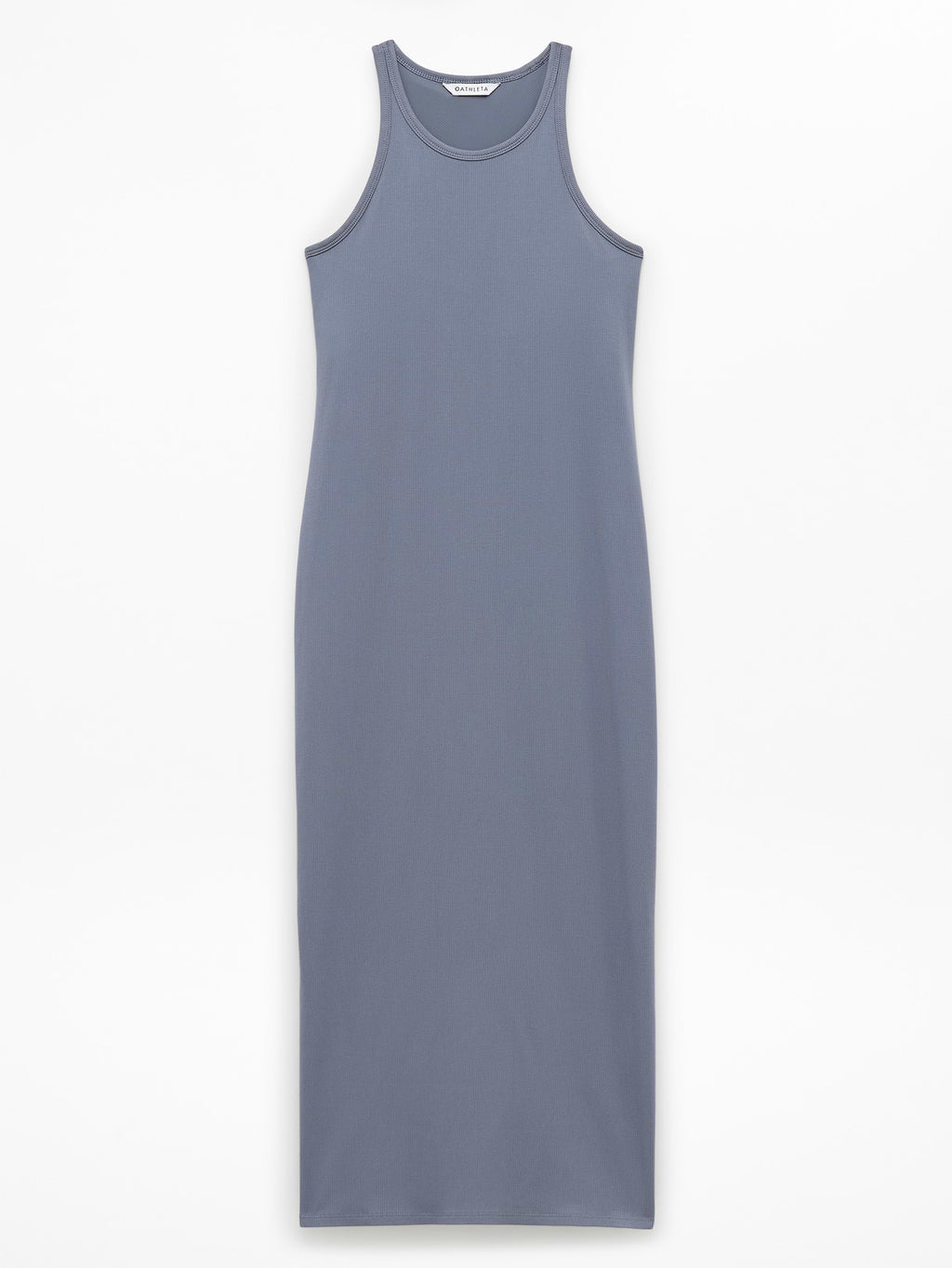 Signature Rib Maxi Dress - Slate