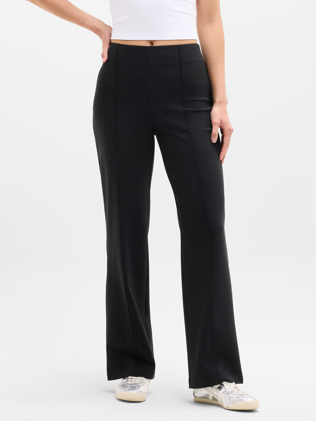 All Ways High Rise Bootcut Pant - Black
