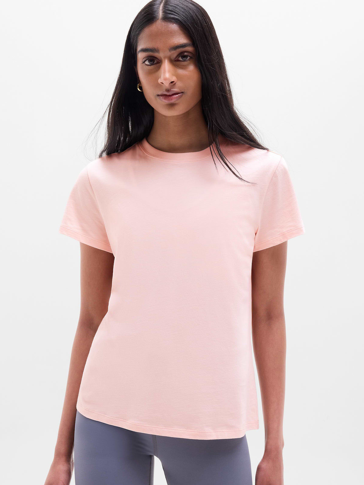 Favorite Cotton Classic Tee - Pink Sand