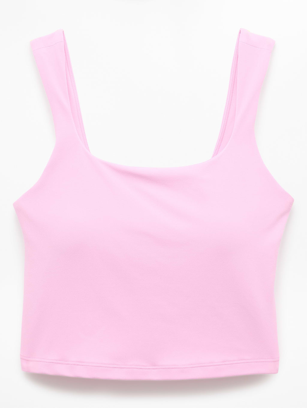 Transcend Square Neck Crop Sports Bra D-DD - Waterlily