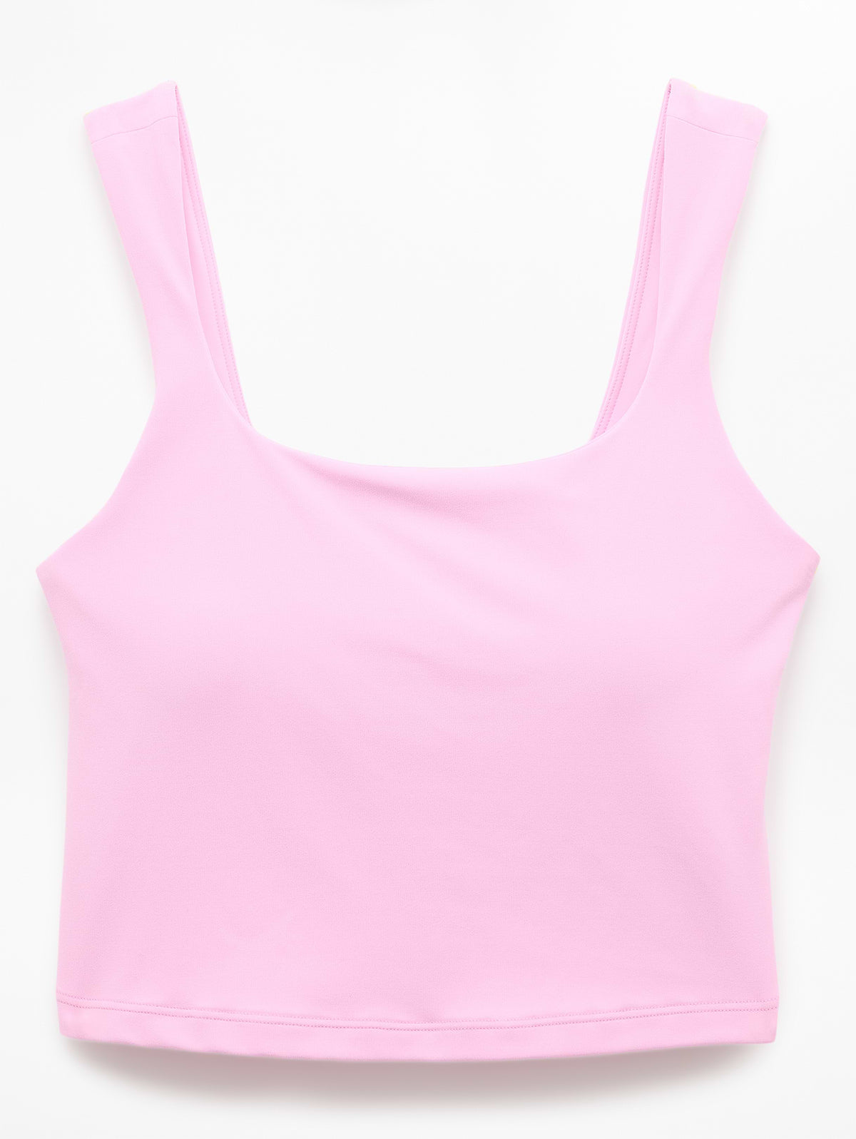 Transcend Square Neck Crop Sports Bra D-DD - Waterlily