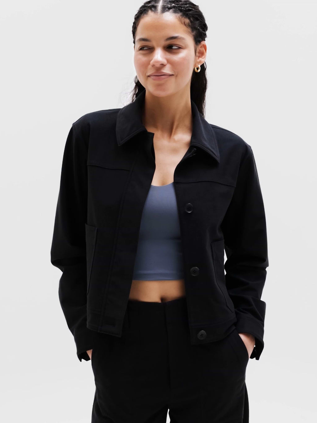 Skyline Chore Jacket - Black
