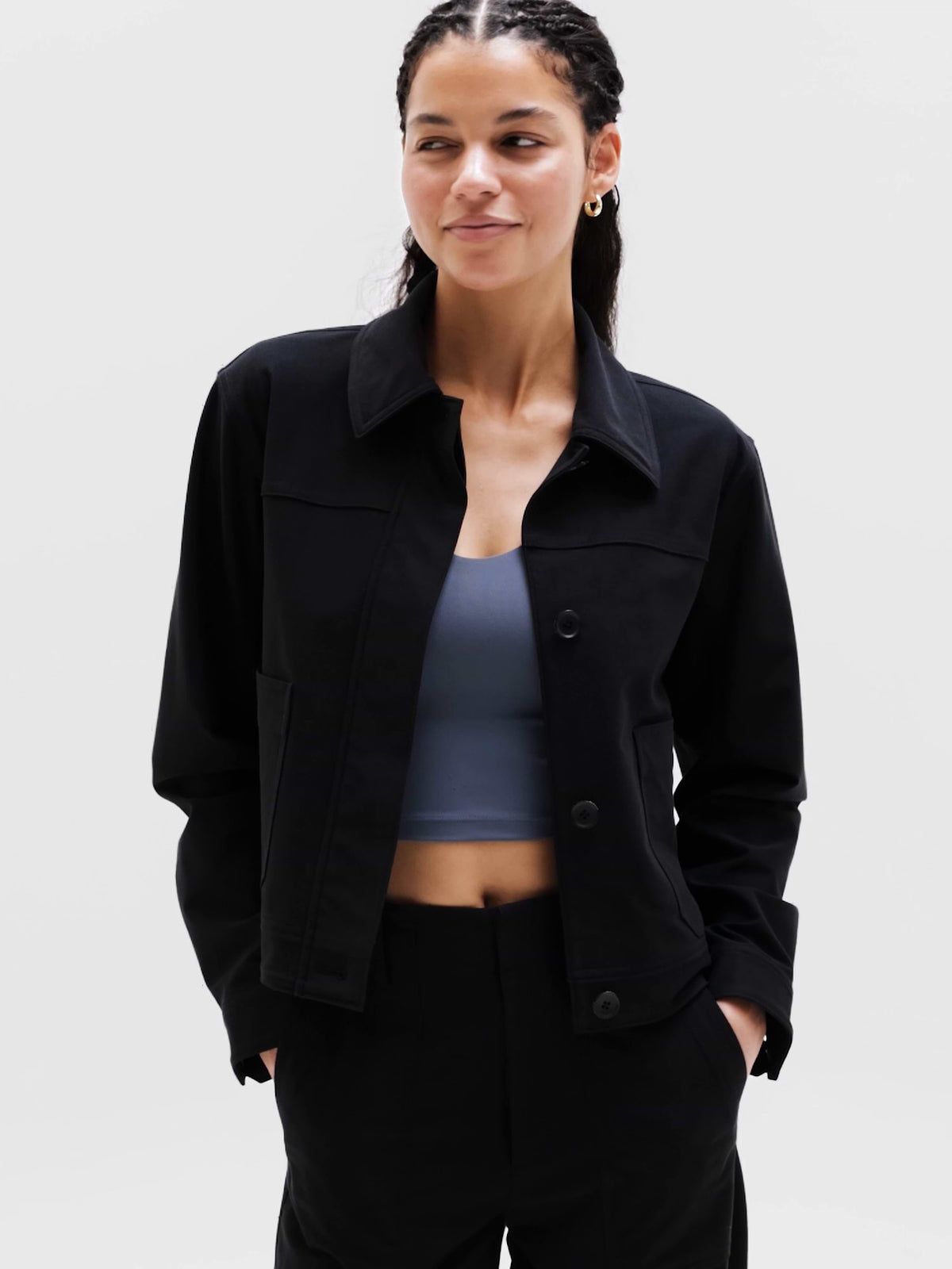 Skyline Chore Jacket - Black