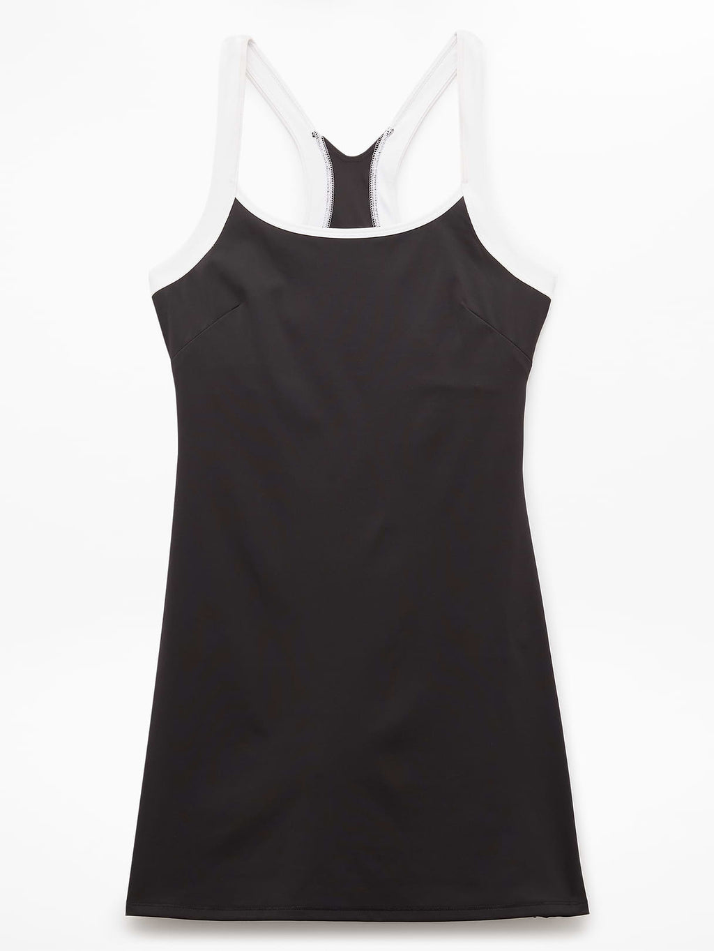 Superset Dress - Black/Bright White