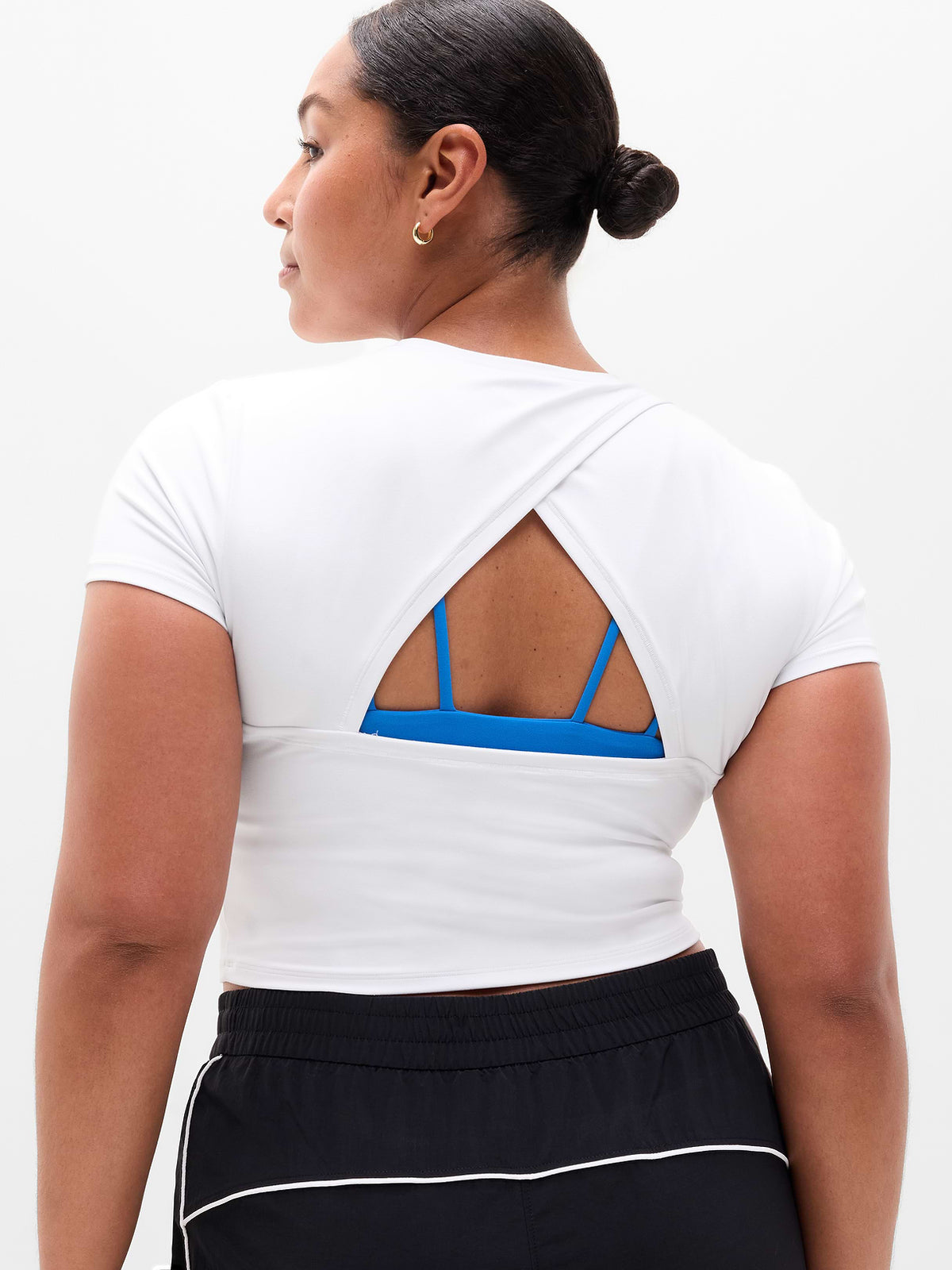 Transcend Open Back Top - Bright White