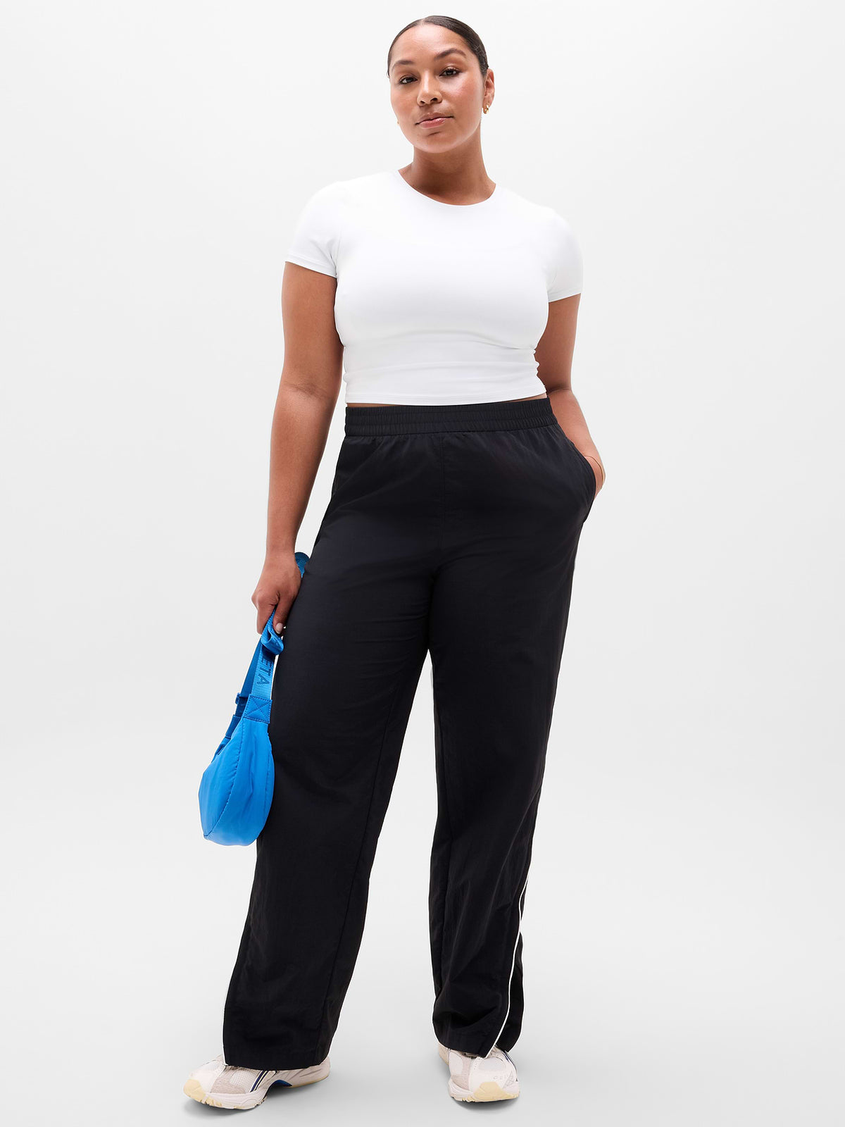 Transcend Open Back Top - Bright White