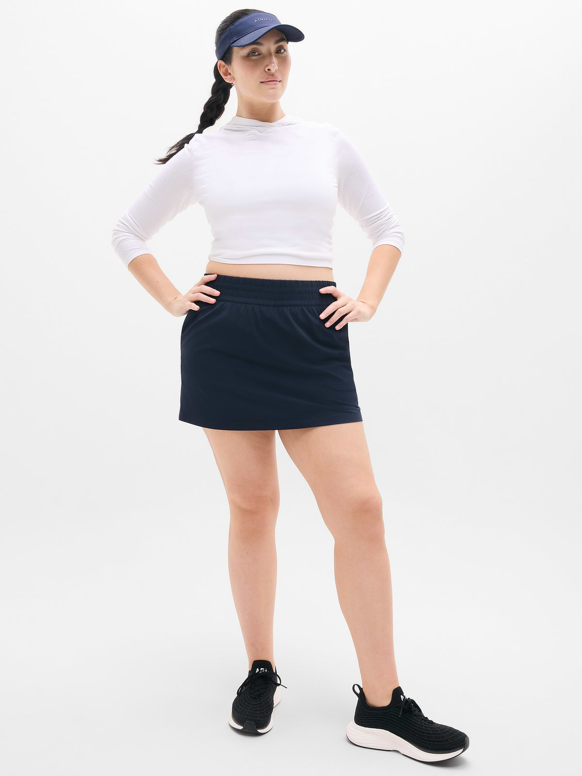Weekender High Rise 14" Run Skort - Eclipse