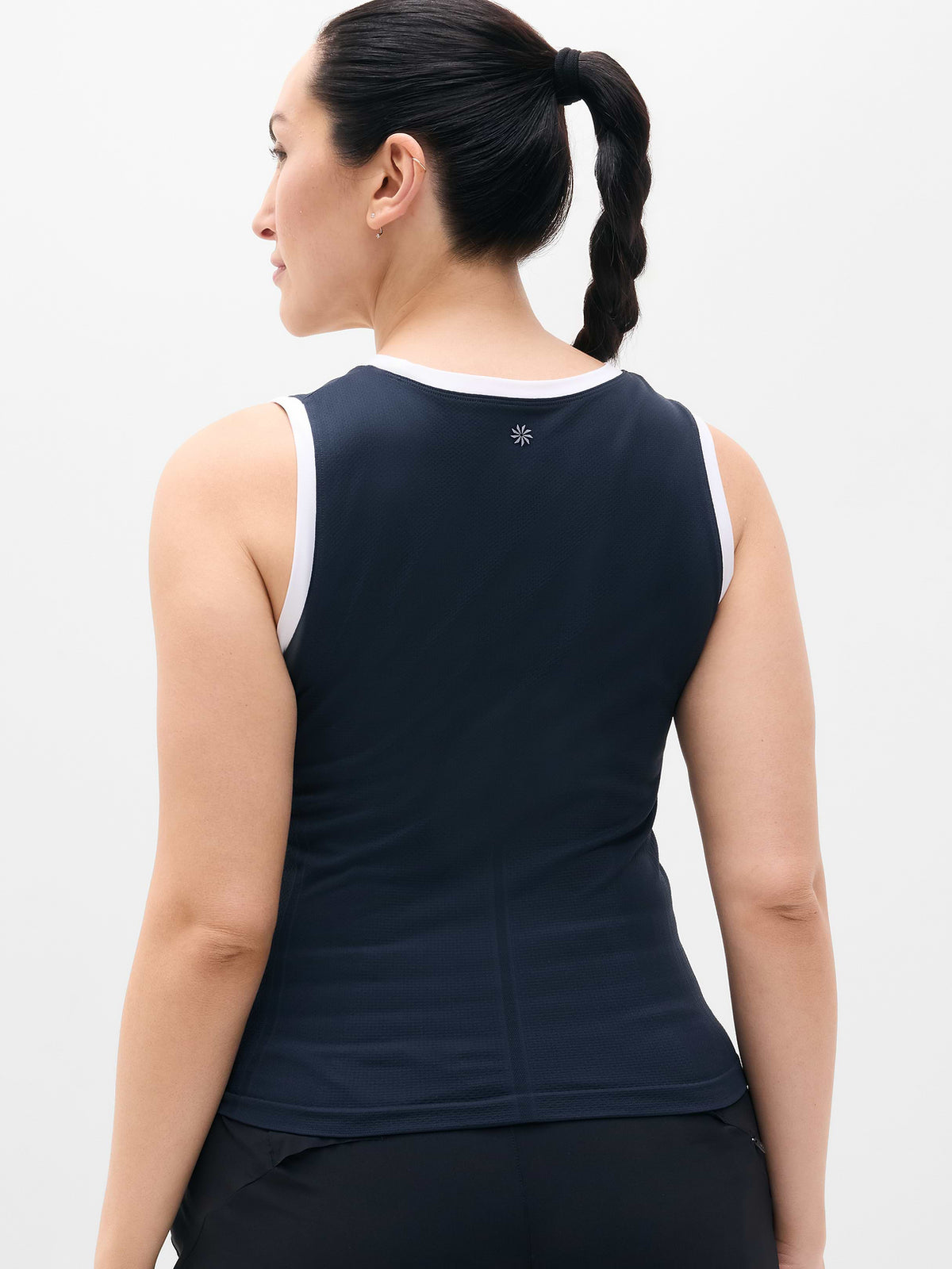Momentum Flex Muscle Tank - Eclipse/White