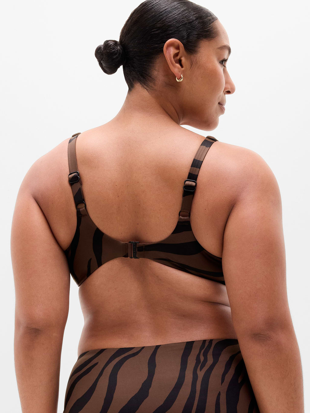 Oasis Underwire Bikini Top A-C - Prima Woodland Zebra