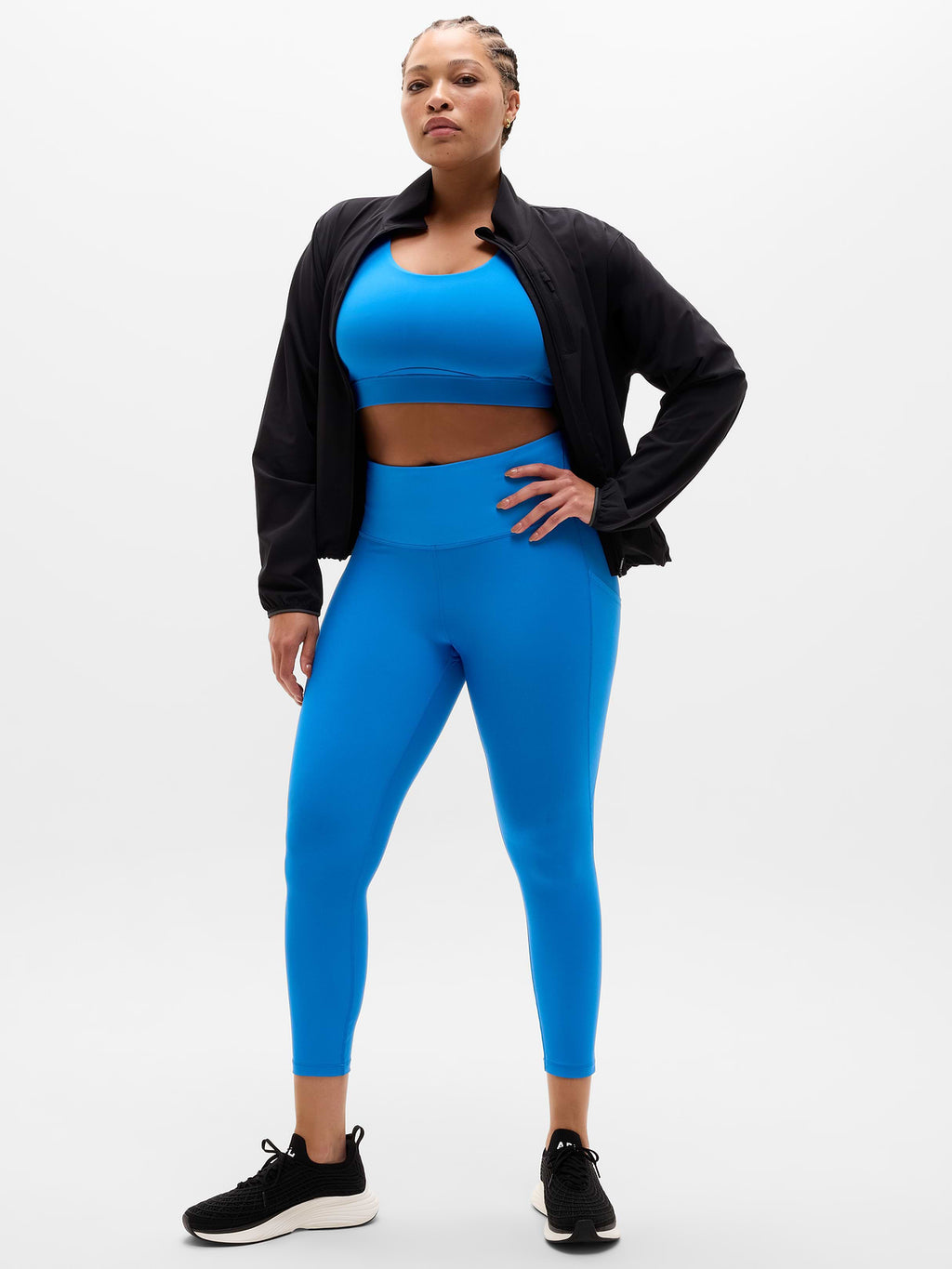 Interval Stash High Rise 7/8 Legging - Breaker