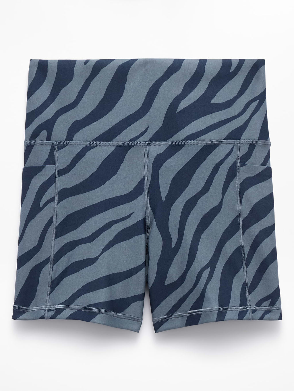 Salutation Stash High Rise 7" Short - Zebra Slate