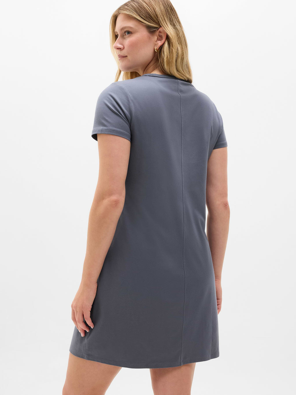 Essential Tee Dress - Slate