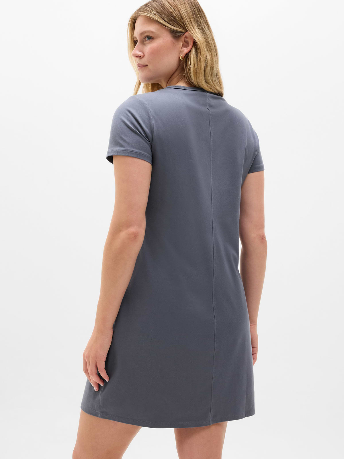 Essential Tee Dress - Slate