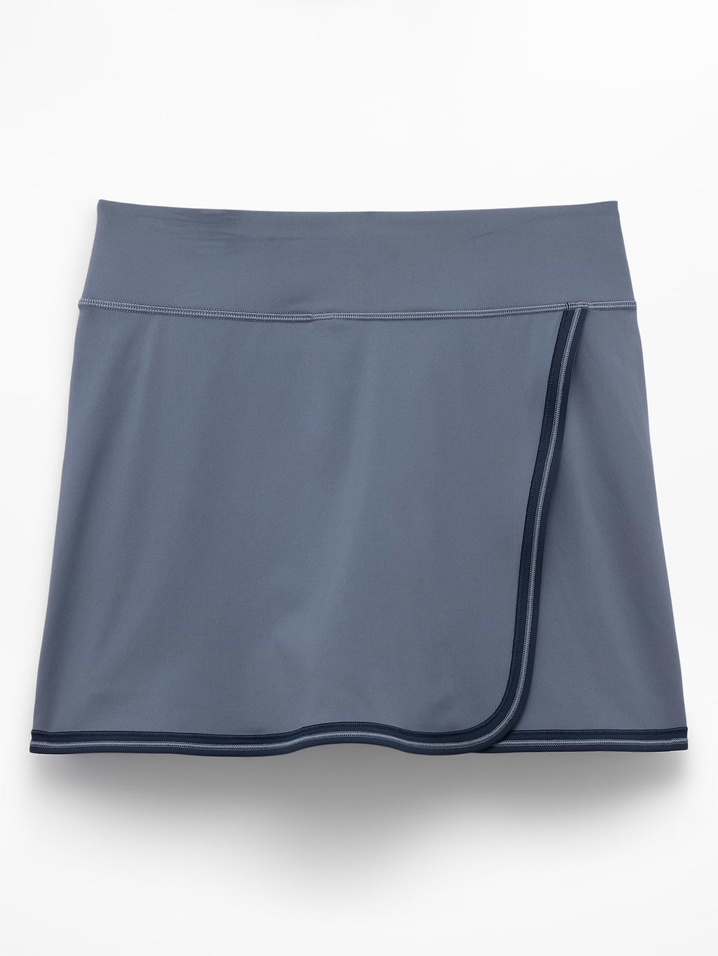 Crosscourt High Rise 14" Skort - Slate/Eclipse