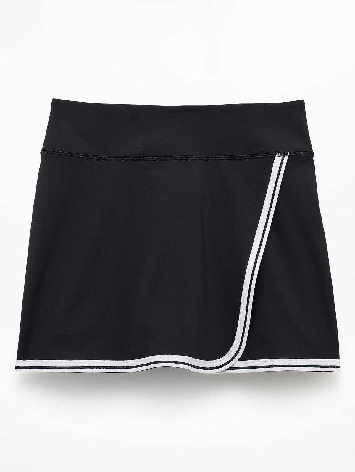 Crosscourt High Rise 14" Skort - Black/white