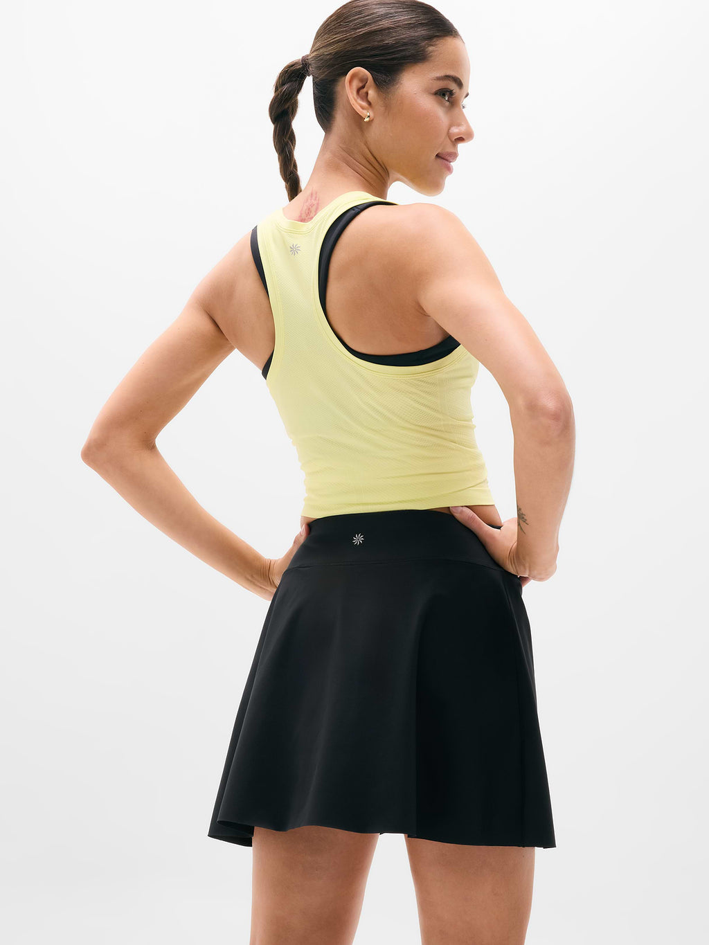 Ace A-Line 15.5" Skort - Black