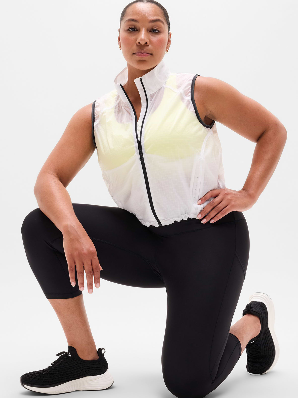 Run Wild Vest - Bright White