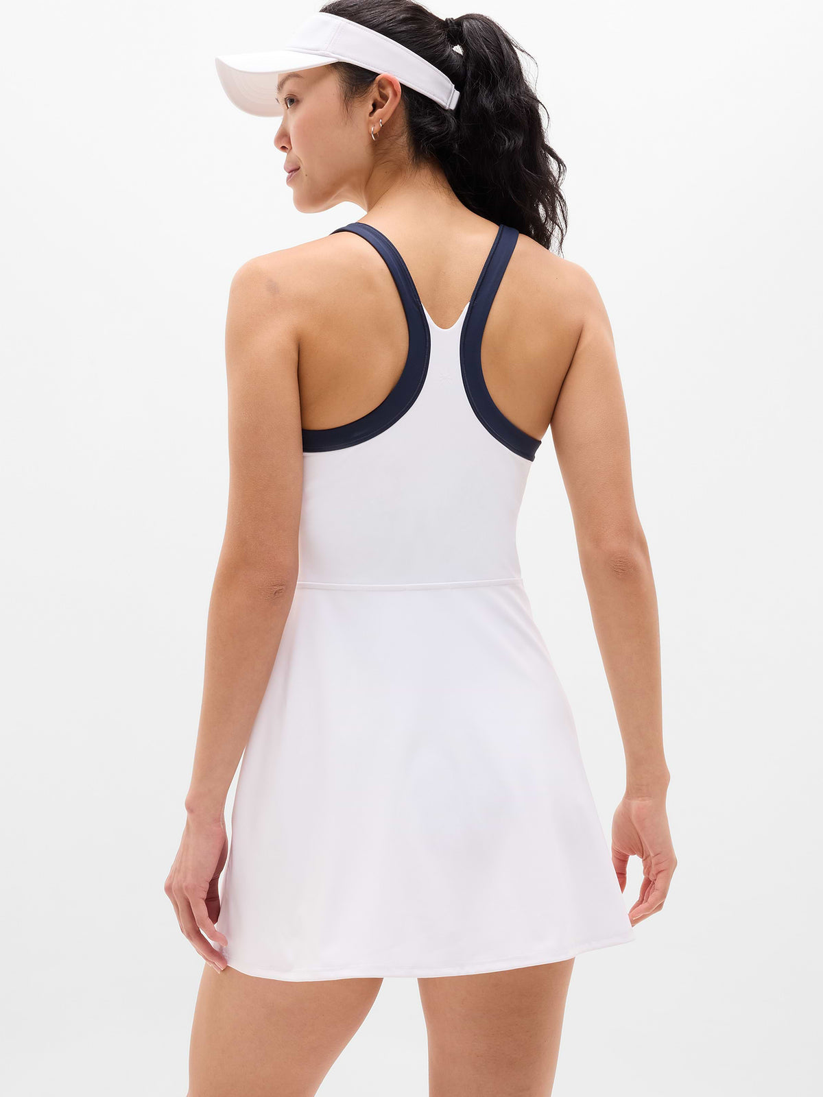 Superset Dress - Bright White/Eclipse