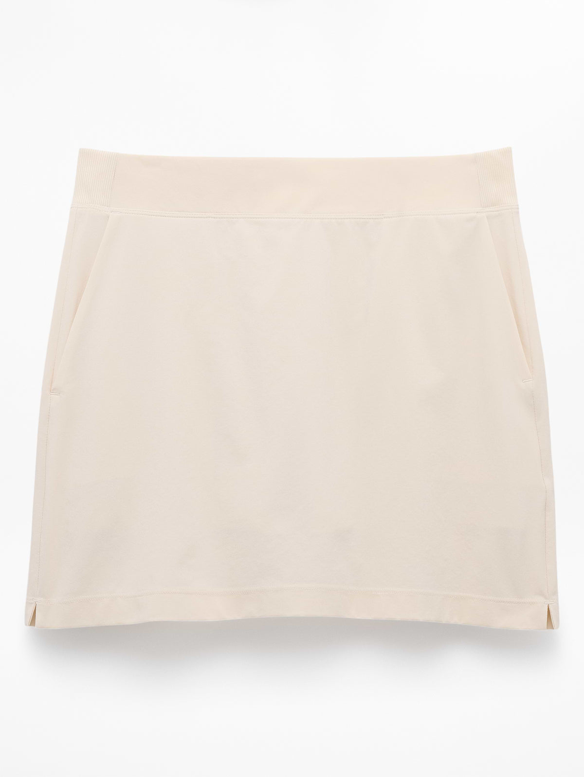 Brooklyn High Rise 15.5" Skort - Bone
