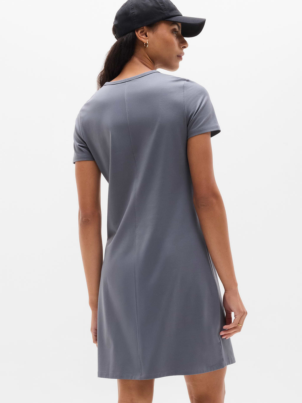 Essential Tee Dress - Slate