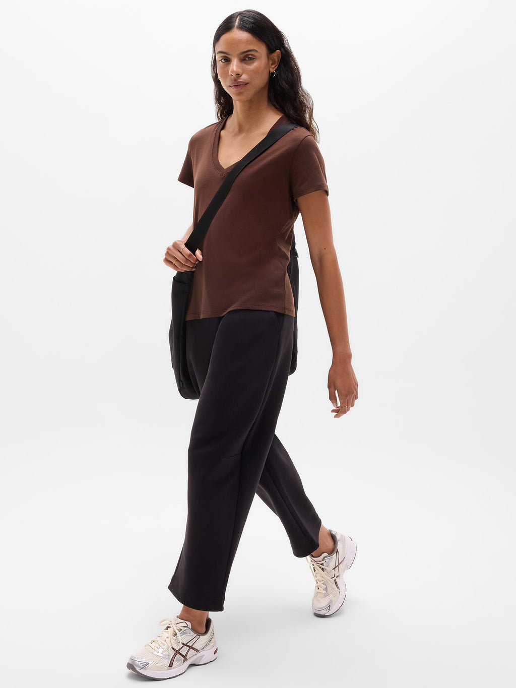 Favorite Cotton V-Neck Tee - Woodland