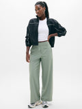 Brooklyn Mid Rise Wide Leg Pant - Cacti