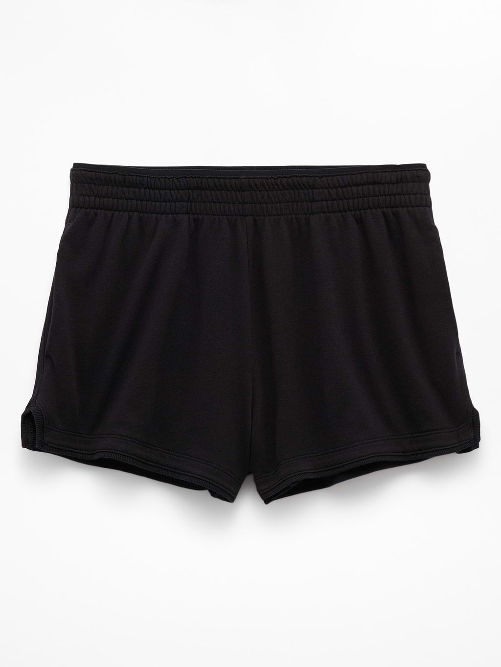 Airy Cotton Terry Shortie - Black