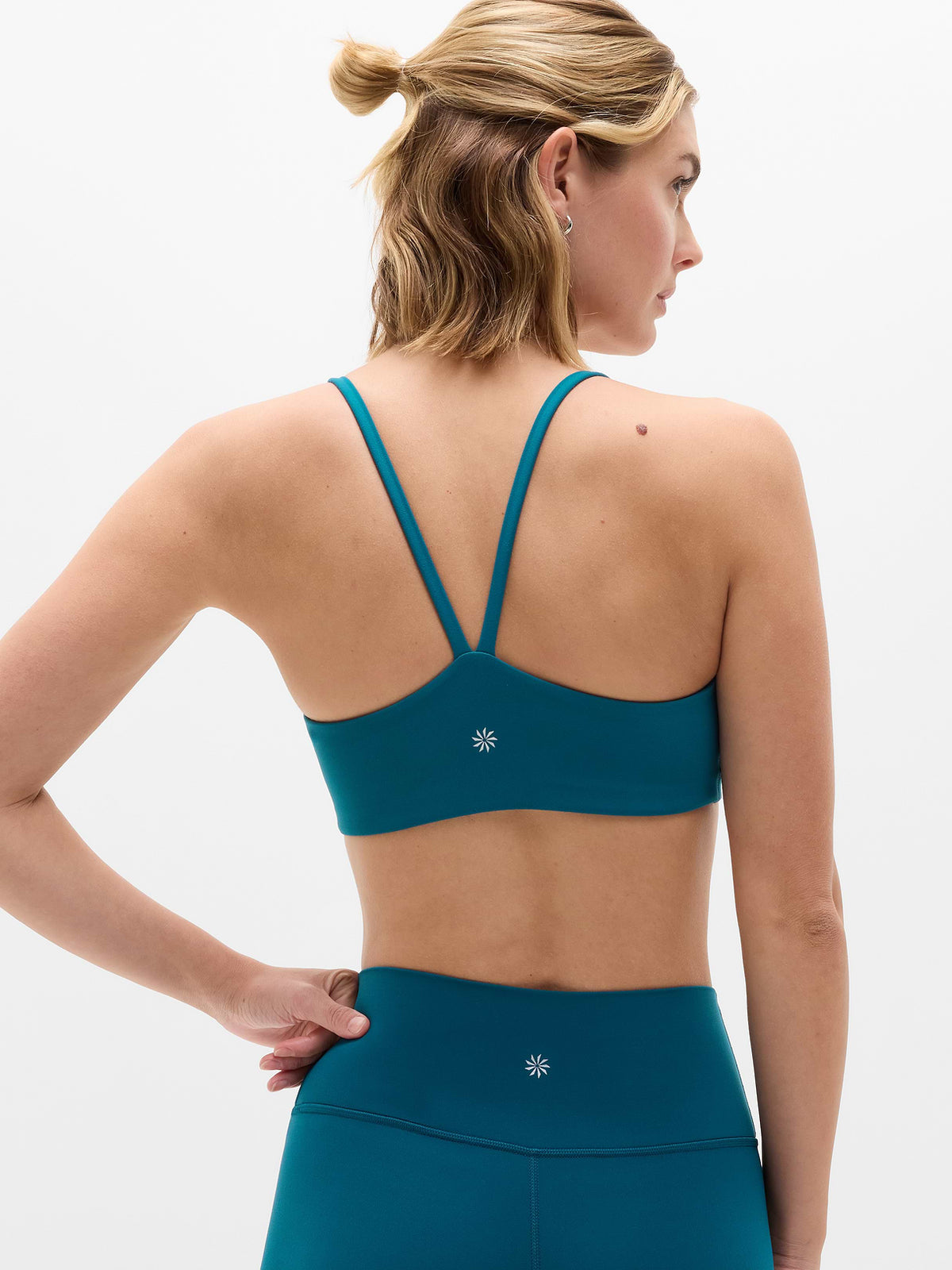 Transcend Scoop Sports Bra A-C - Coastal Teal