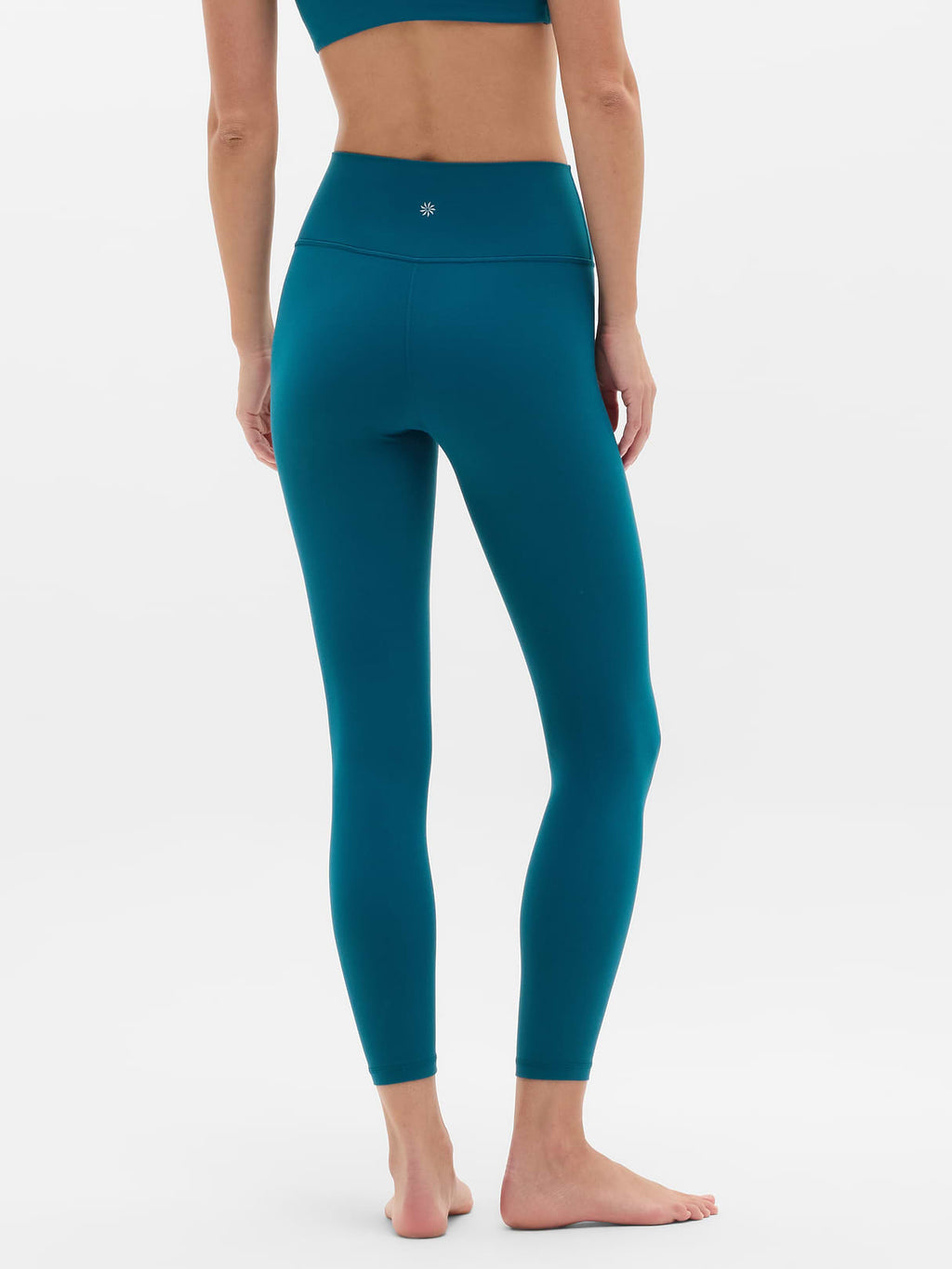 Transcend High Rise 7/8 Legging - Coastal Teal
