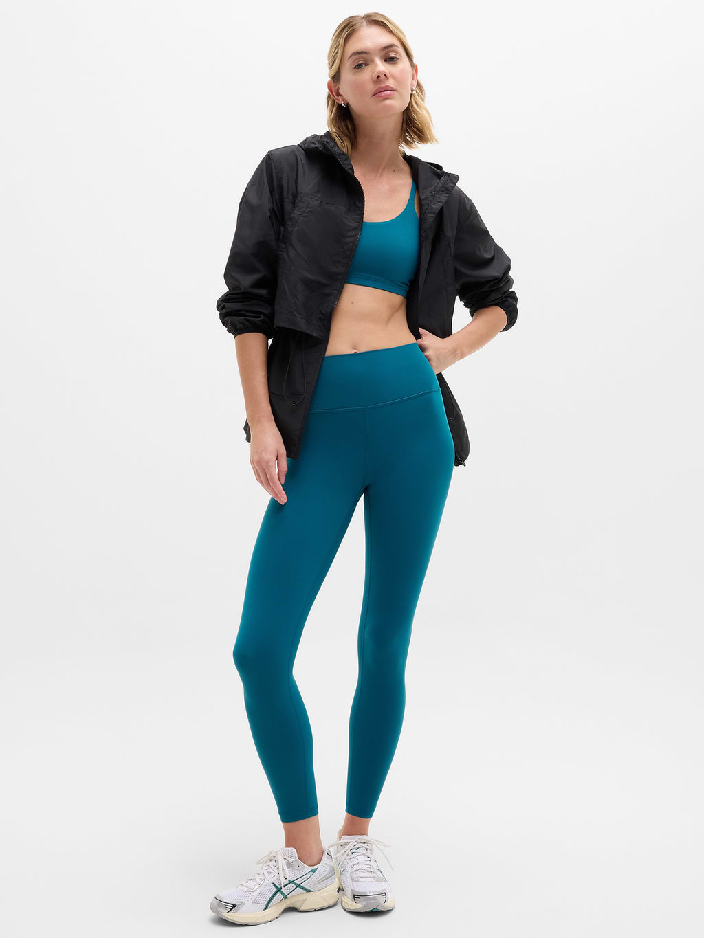 Transcend High Rise 7/8 Legging - Coastal Teal