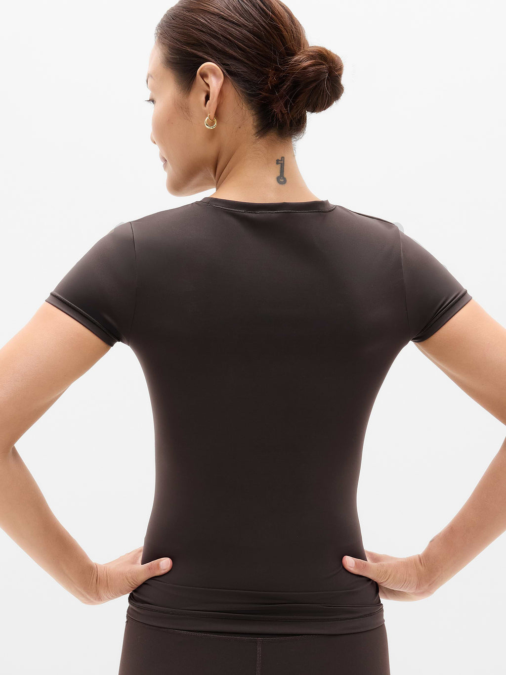 BodyMove Crew Neck Tee - Truffle