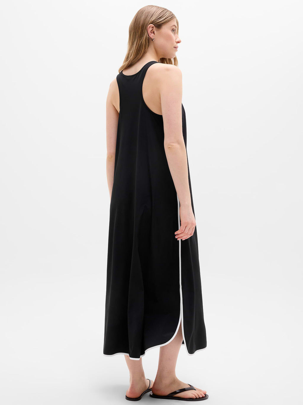 Journey Dress - Black/Bright White
