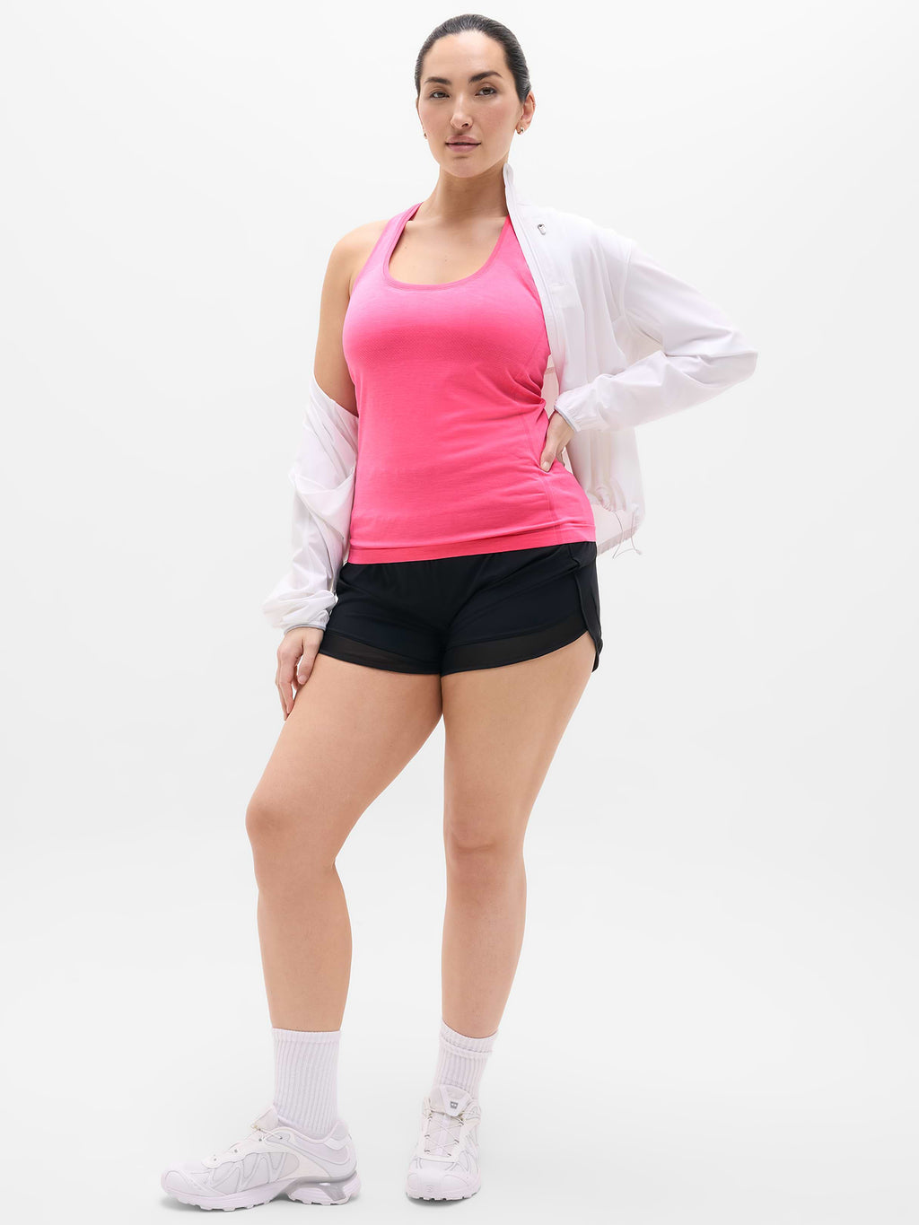 Momentum Flex Tank - Cerise Heather