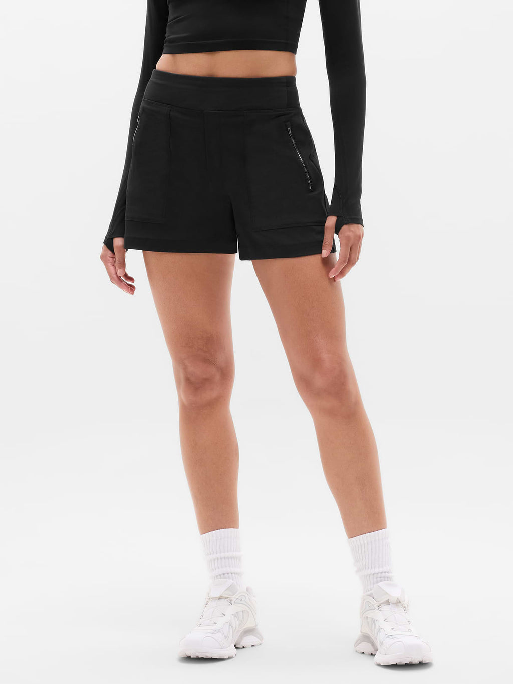 Trekkie North Mid Rise 3.5" Short - Black