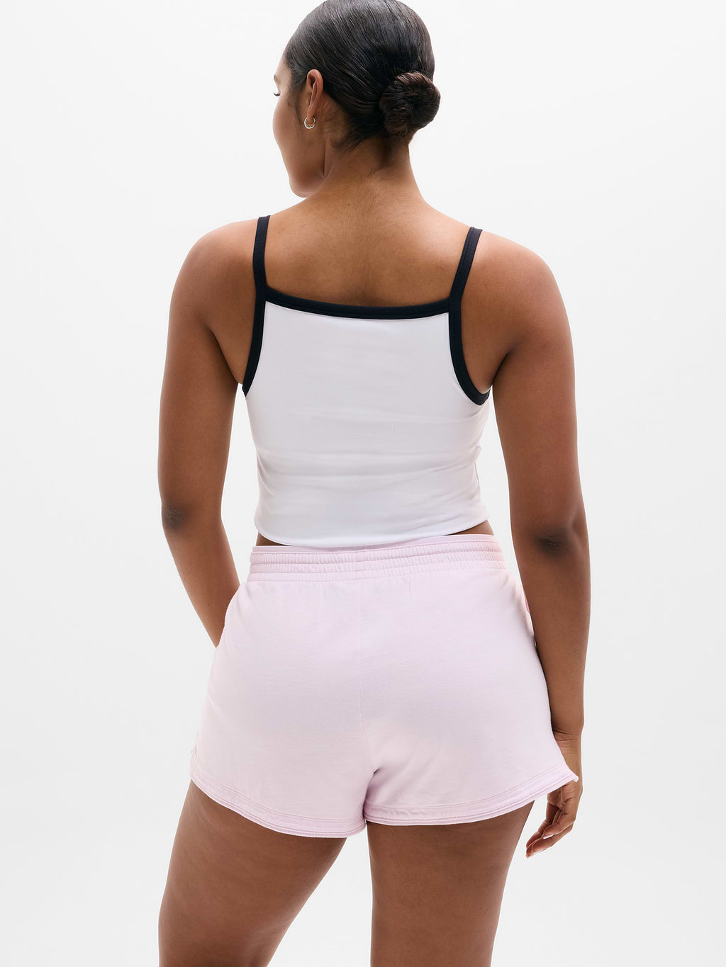 Airy Cotton Terry Shortie - Ballet