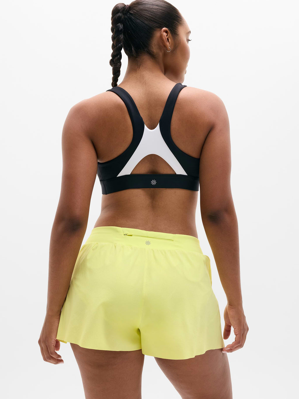 Fast Route Mid Rise 2" Run Short - Spark