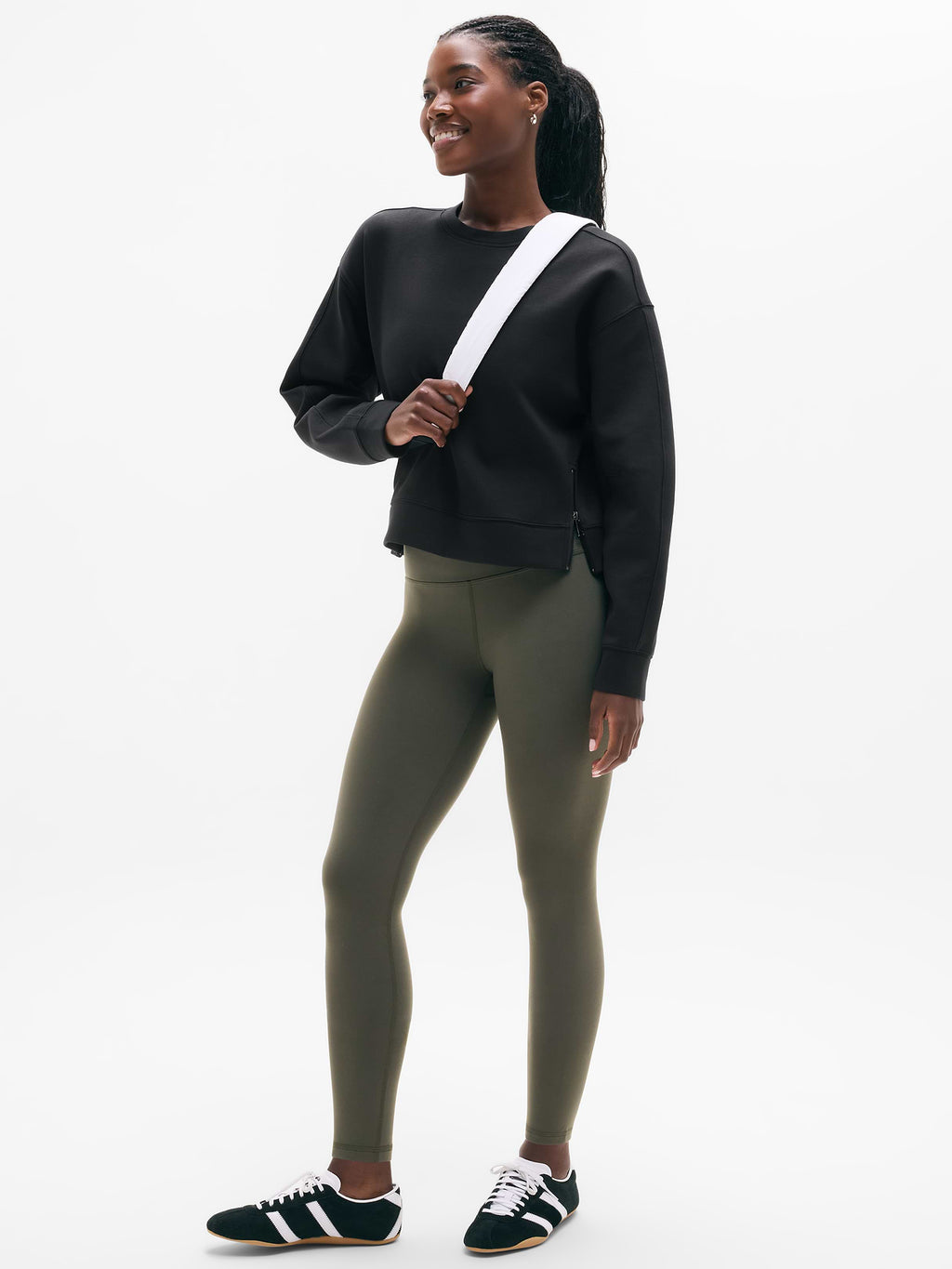 Elation Ultra High Rise Legging - Mountain Olive