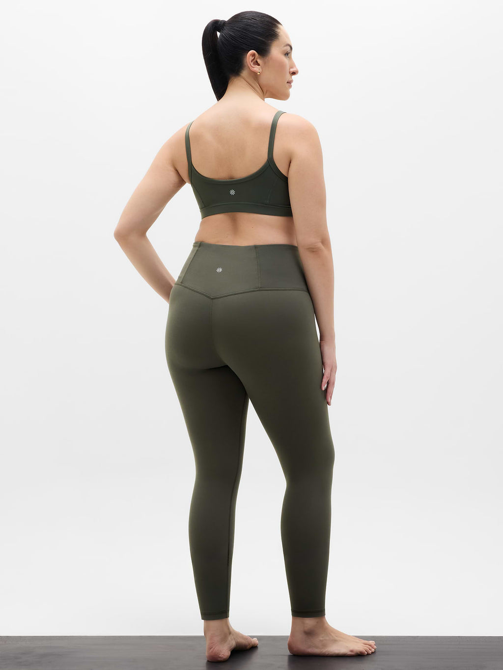 Elation Ultra High Rise Legging - Mountain Olive