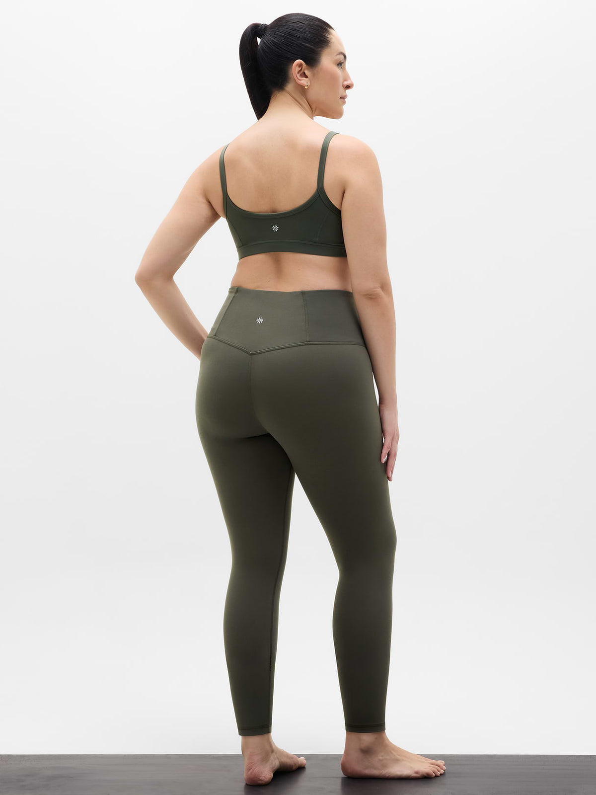 Elation Ultra High Rise Legging - Mountain Olive