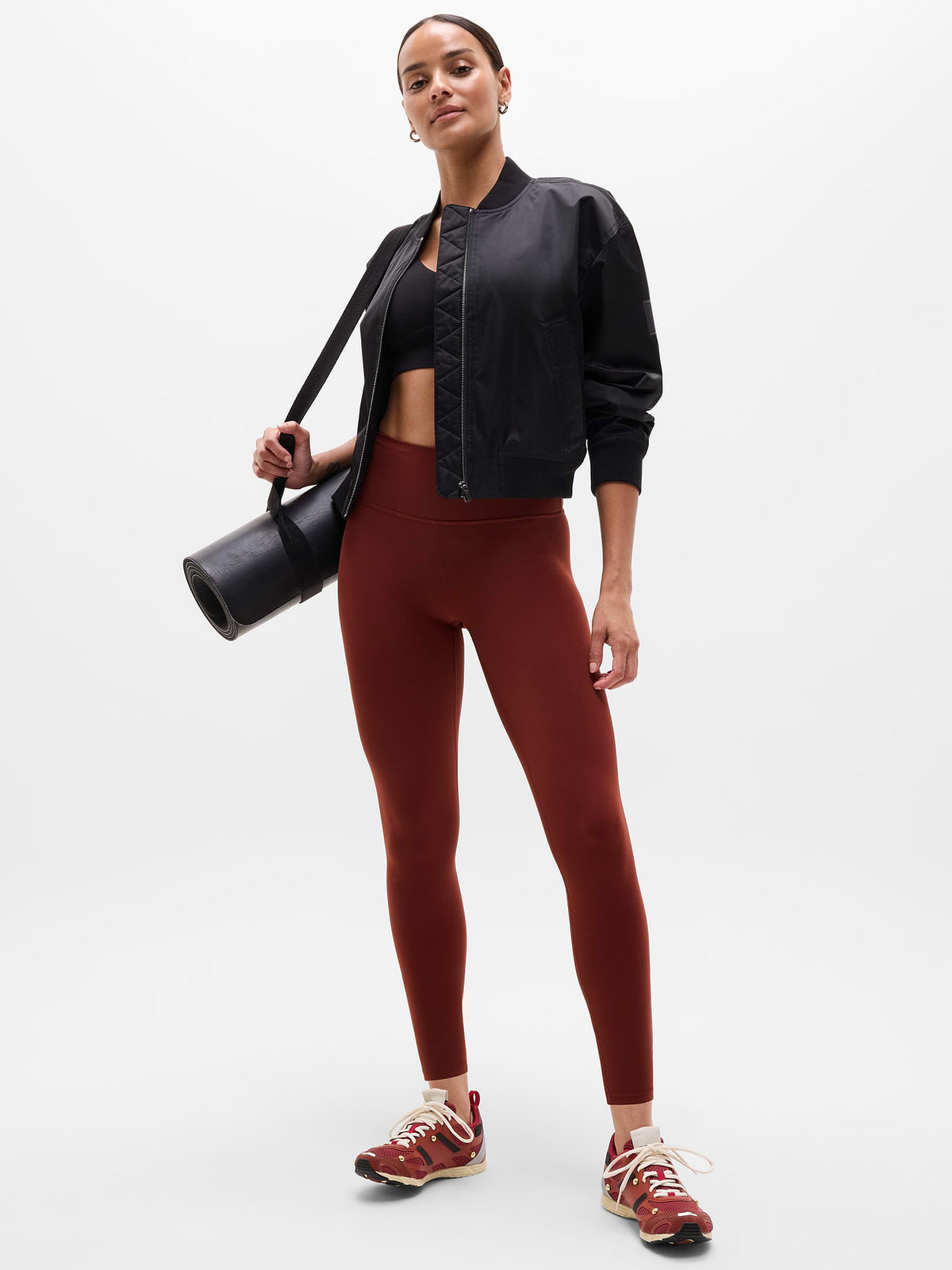 Transcend High Rise 7/8 Legging - Cinnamon