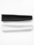 Interval Headband 2-Pack - Black/Bright White